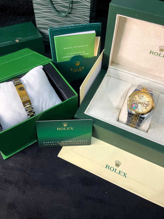 ROLEX - Prestige Dual-Tone Duo - Ultimate Luxury