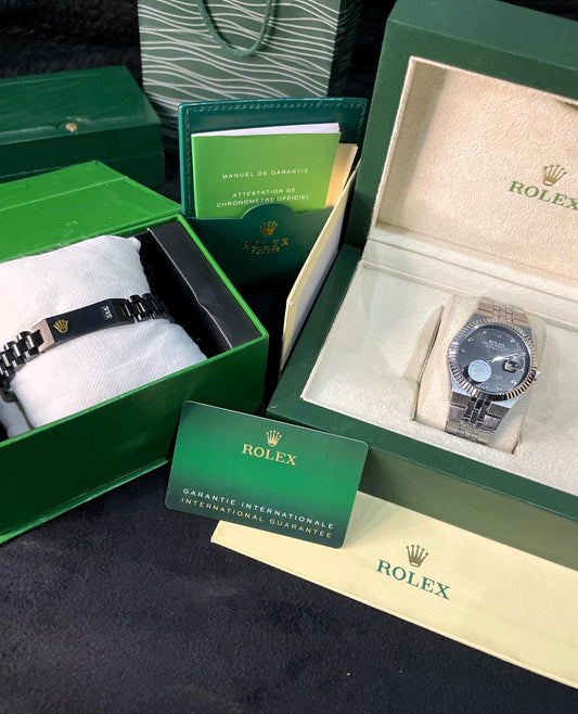 ROLEX – Land Dweller Black Crown Combo – The Ultimate Power Pair