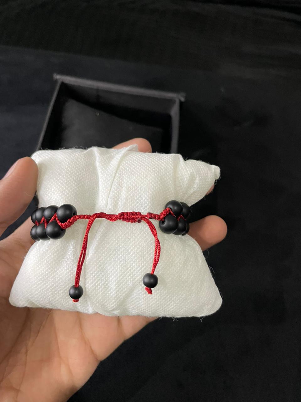 Obsidian Red Bracelet