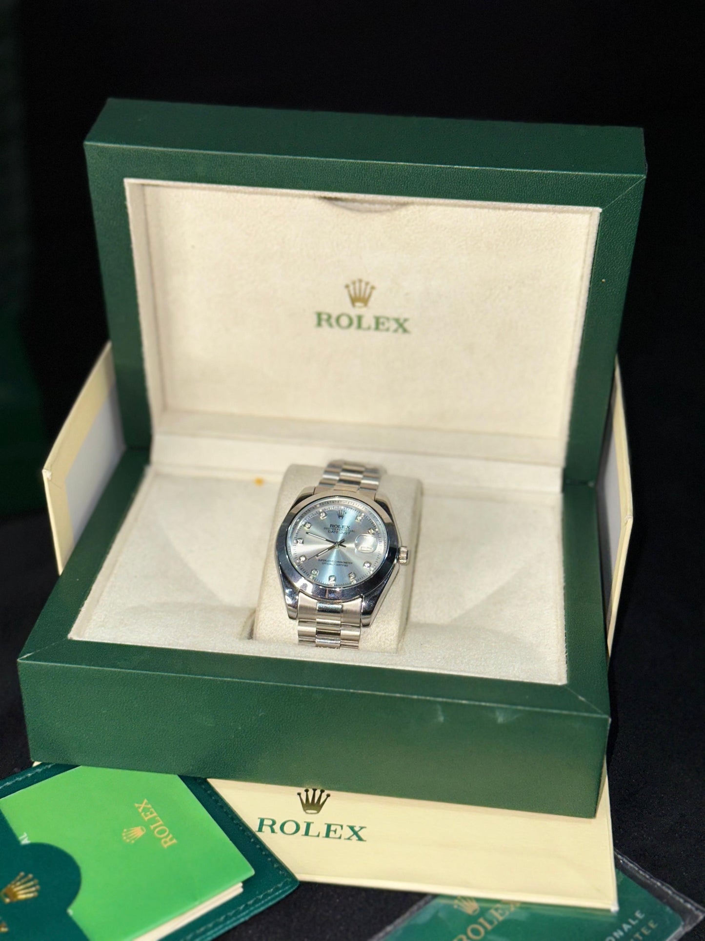 ROLEX  Date-Just  Silver Steel Edition (Automatic)