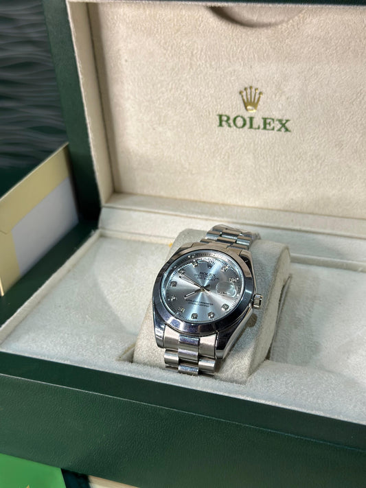 ROLEX  Date-Just  Silver Steel Edition (Automatic)