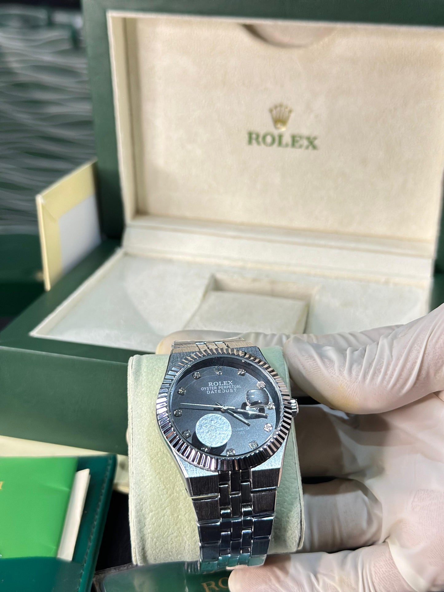 ROLEX - Land Dweller - Silver Moon Edition