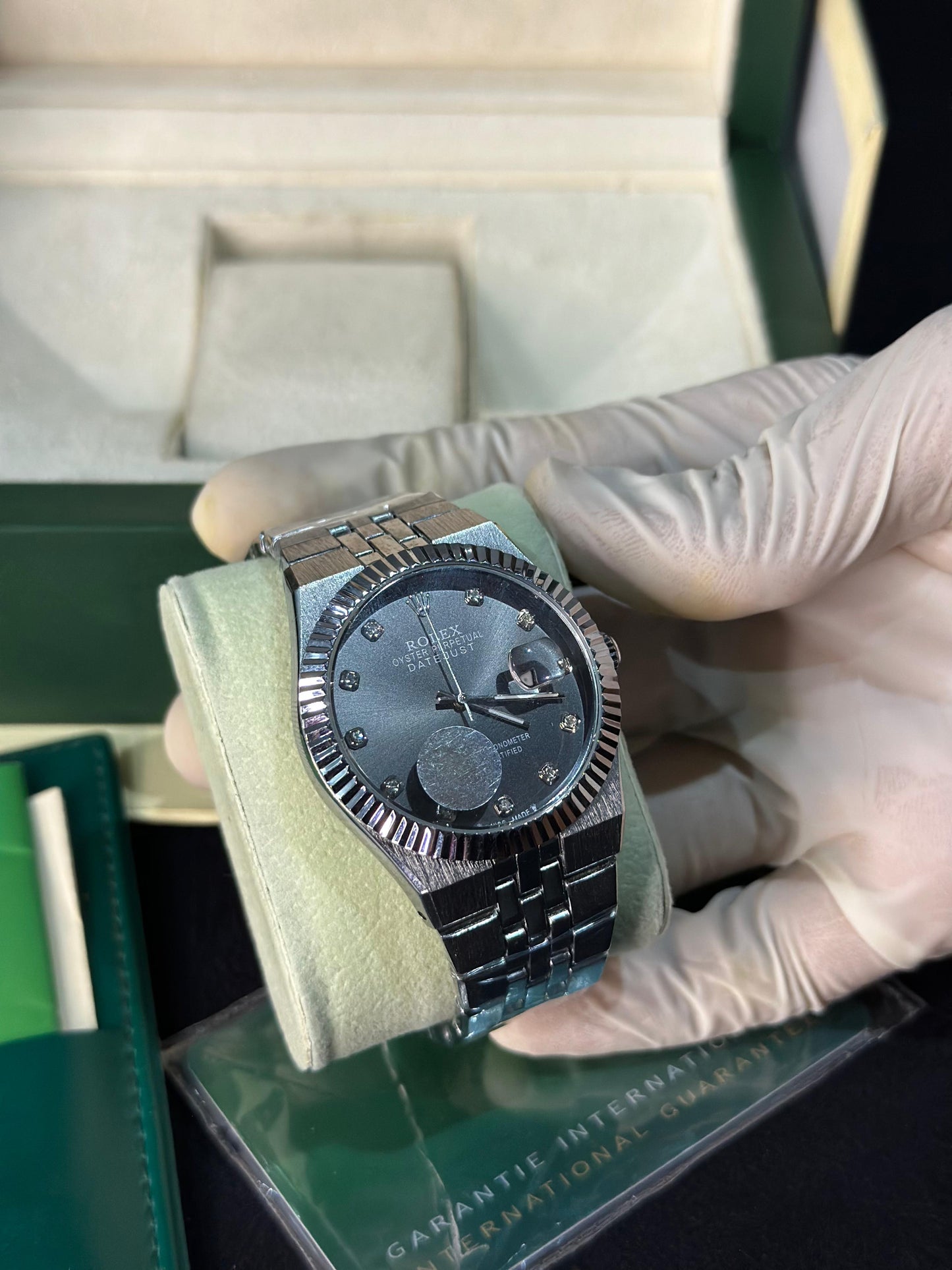 ROLEX - Land Dweller - Silver Moon Edition