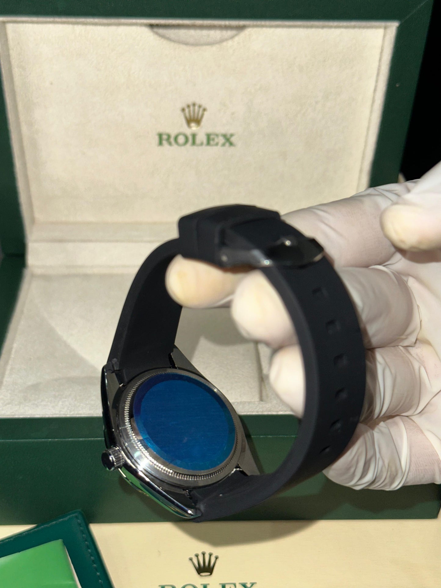 ROLEX - Oyster Perpetual Stunning Black Edition
