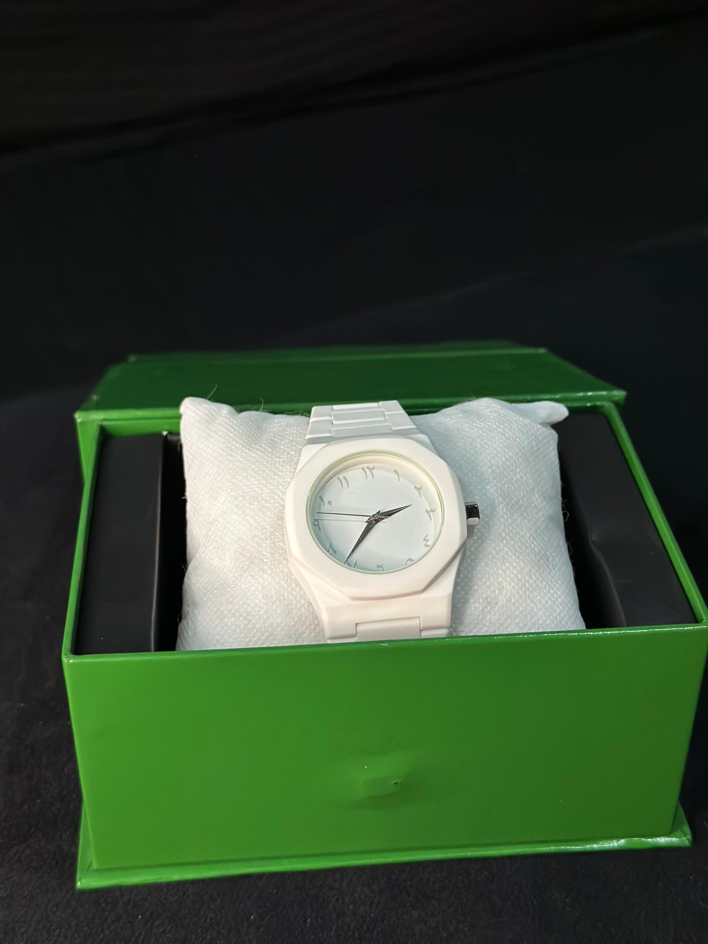 White Arabic Aura Watch