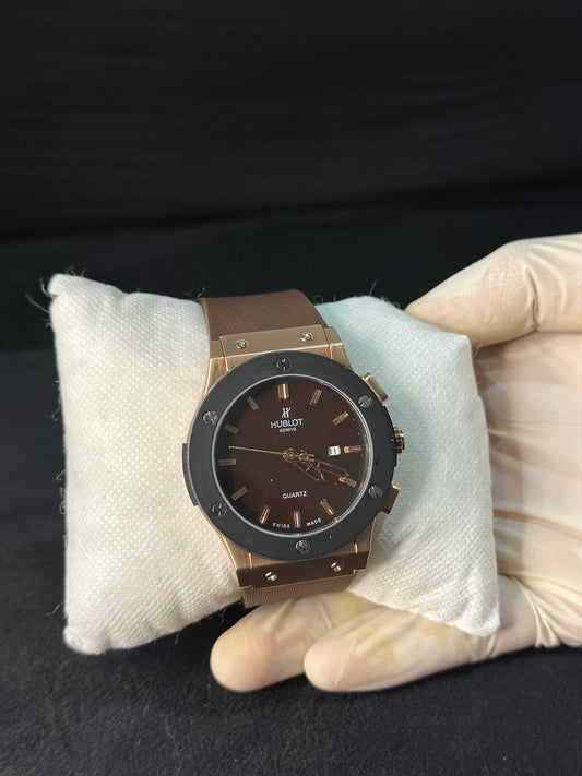 Hublot - Classic Fusion Chocolate Gold