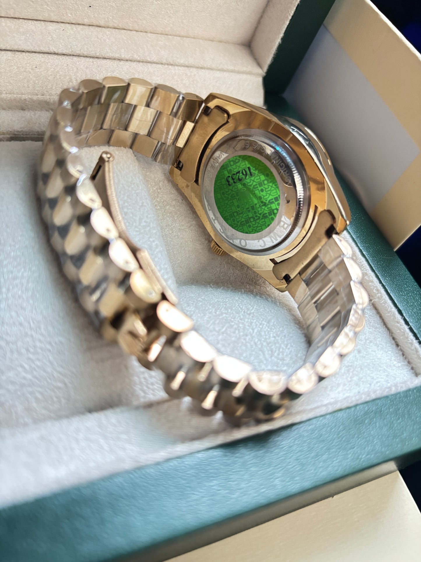 ROLEX  Date-Just  Two-Tone  Sunburst Silver Diamond Edition
