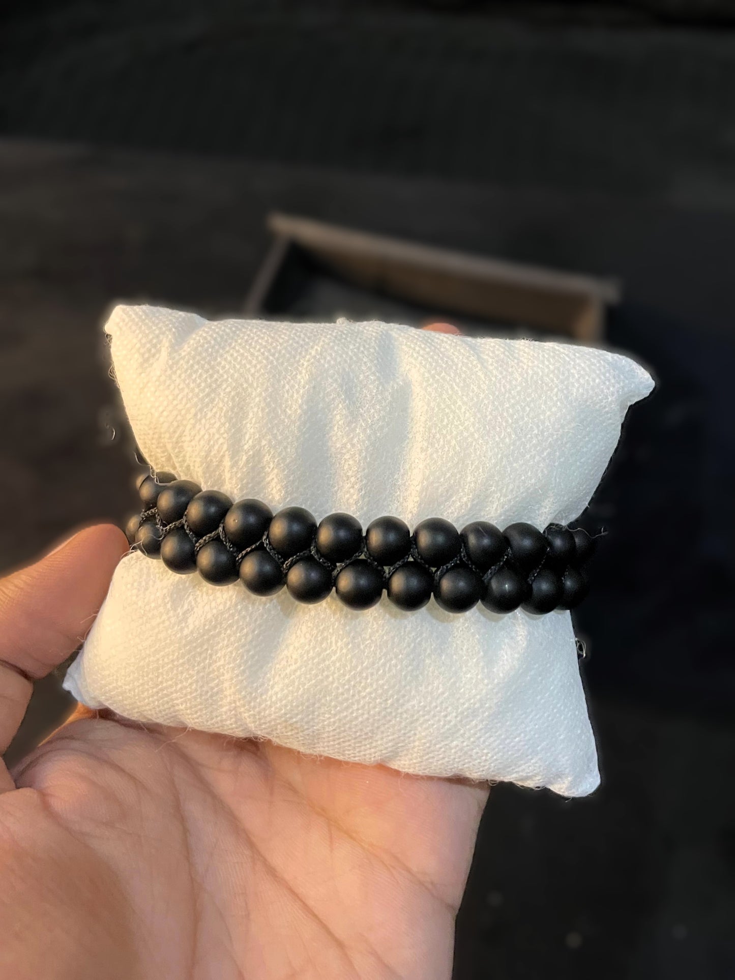 Obsidian Bold Bracelet
