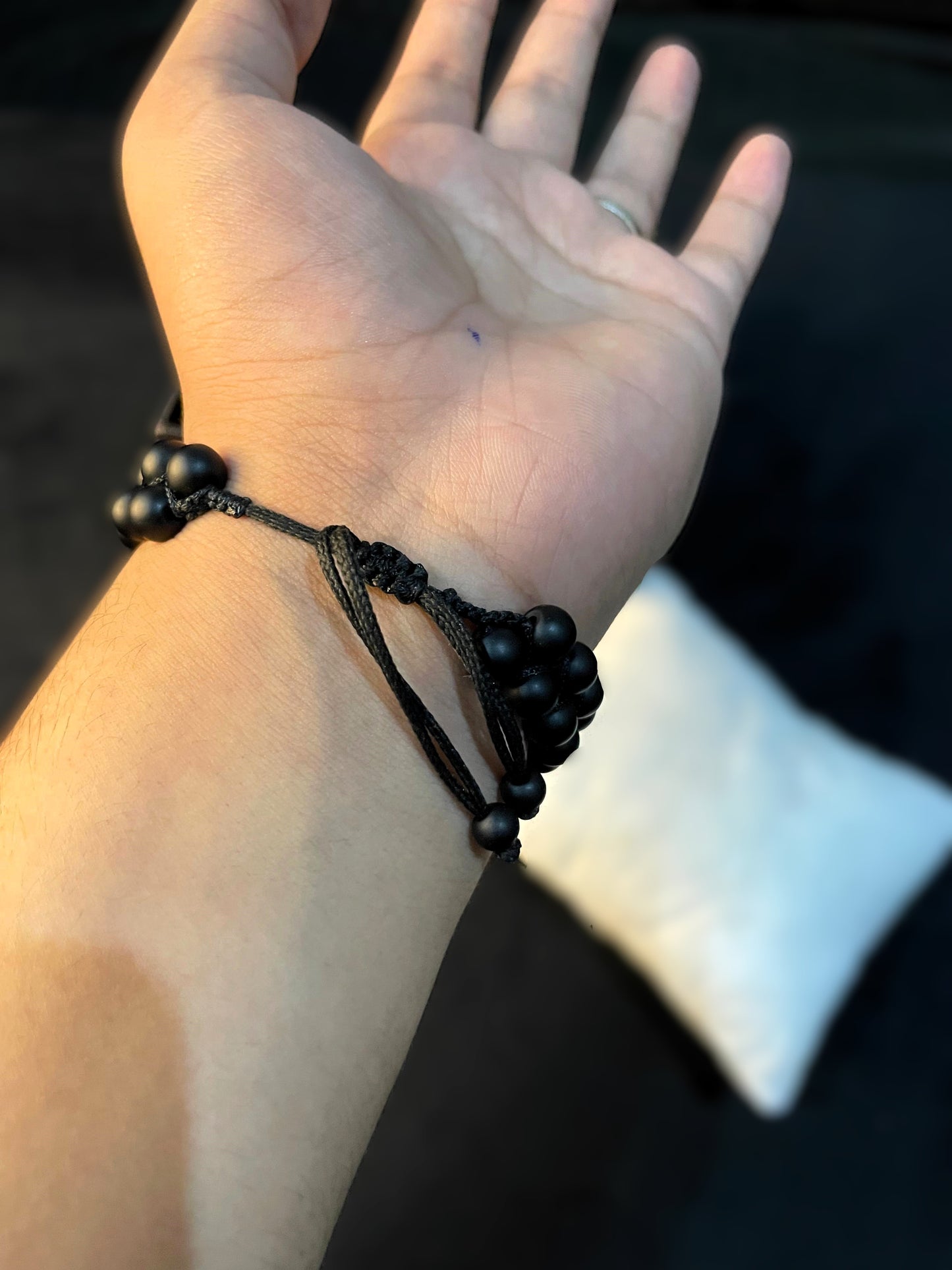 Obsidian Bold Bracelet