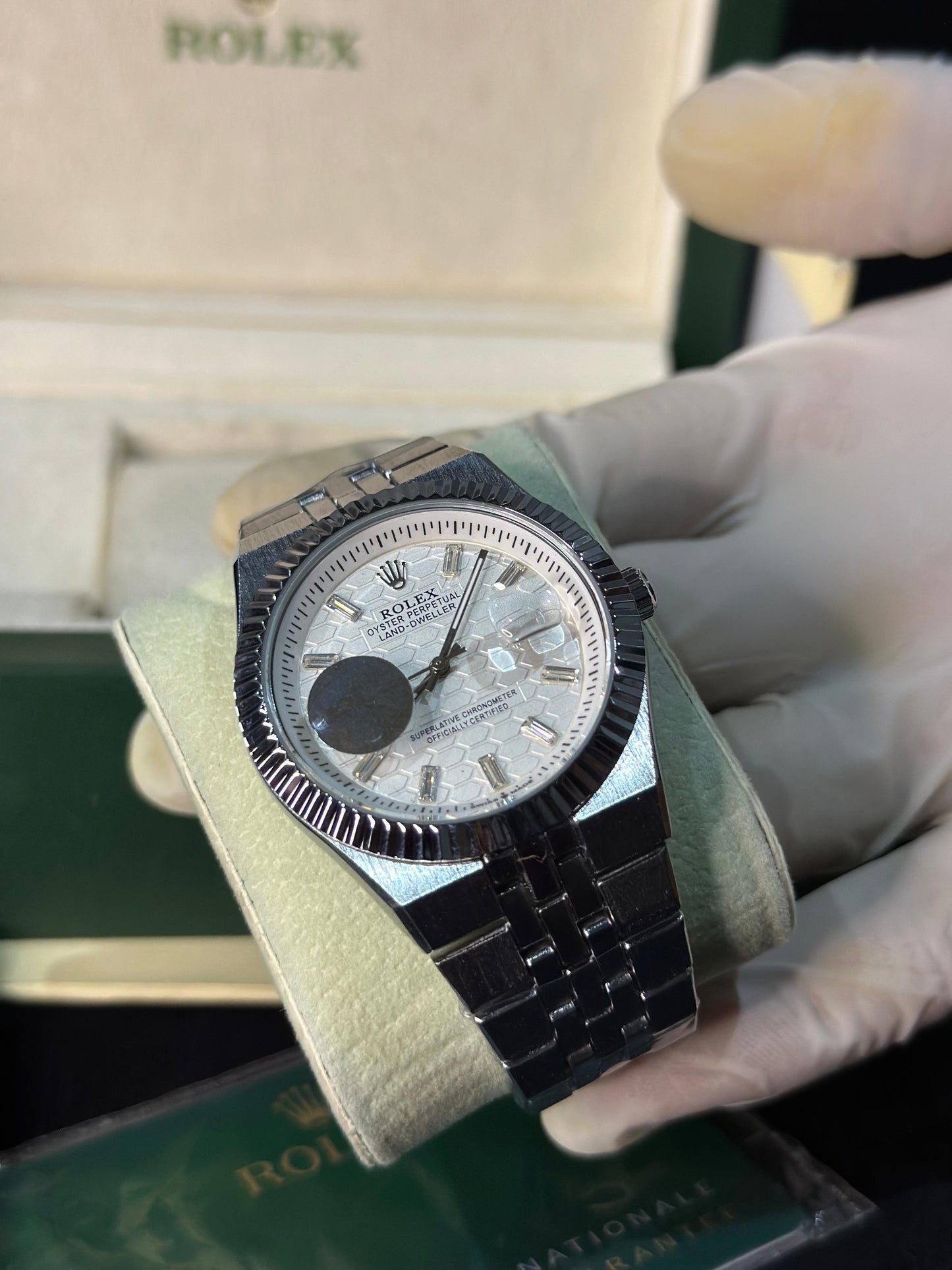 ROLEX - Land Dweller – Silver Legacy Edition